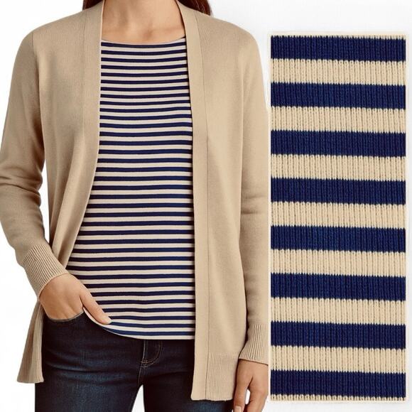 RRL Ralph Lauren Blue White Striped Tank Women’s Large Made in USA 100% Cotton - Picture 1 of 7